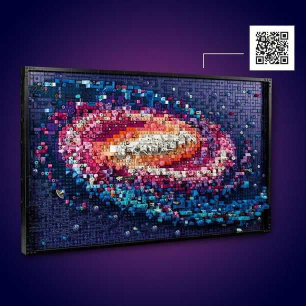 LEGO Art The Milky Way Galaxy Wall Art Building Set, 3091 pcs