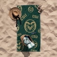 thumbnail image 2 of Logo Brands Colorado State Rams 38"x72" Beach Towel, 2 of 5