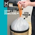 thumbnail image 5 of Member's Mark Power Flex Tall Kitchen Drawstring Trash Bags, Fresh Scent (13 gal., 200 ct.), 5 of 7