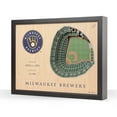 thumbnail image 1 of YouTheFan MLB 25-Layer Stadium View 3D Wall Art, 1 of 5