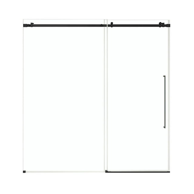 OVE Decors Selby 67-1/2"-72"W x 74"H Frameless Sliding Shower Door with Clear Glass