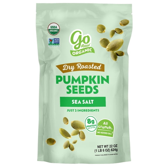 Dry Roasted Organic Pumpkin Seeds, 16 oz.