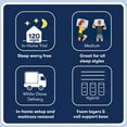 thumbnail image 4 of Serta Perfect Sleeper X Lexton Hybrid Medium Pillow Top Mattress, 4 of 12