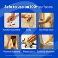 thumbnail image 9 of Clorox Disinfecting Cleaning Wipes Limited Edition Back to School Variety Pack, Bleach Free, Fresh Scent and Crisp Lemon, Pack of 5, 425 Wipes Total, 9 of 11