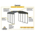 thumbnail image 13 of Arrow 12' x 20' x 9' Carport, 13 of 21