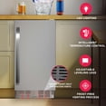 thumbnail image 12 of Frigidaire Gallery Built-In Stainless Steel Frost Free 2.9 cu ft Refrigerator, 12 of 15