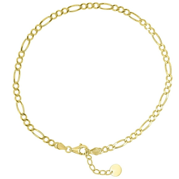 Ankle Bracelet in 14K Gold