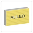 thumbnail image 2 of Oxford Index Cards, Ruled, 3 x 5", Rainbow Assortment, 100 Cards, 2 of 7