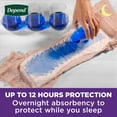 thumbnail image 4 of Depend Night Defense Adult Incontinence Underwear for Women, Choose Size, 4 of 8