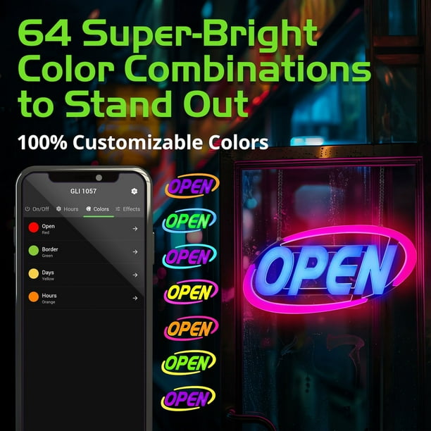 Green Light Innovations Color Customizable Bluetooth Controlled