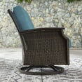 thumbnail image 2 of Member's Mark Stockton 4-Piece Patio Deep Seating Set with Sunbrella Fabric, Lagoon, 2 of 4