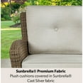 thumbnail image 4 of Member's Mark Bakersfield Deep Seating Set with Sunbrella Fabric, 6pc, 4 of 5