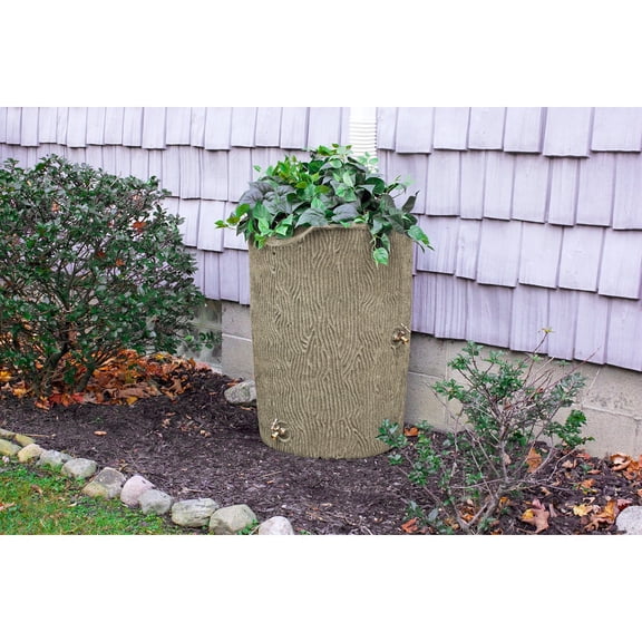 Impressions Bark 50-Gallon Rain Saver, Assorted Colors