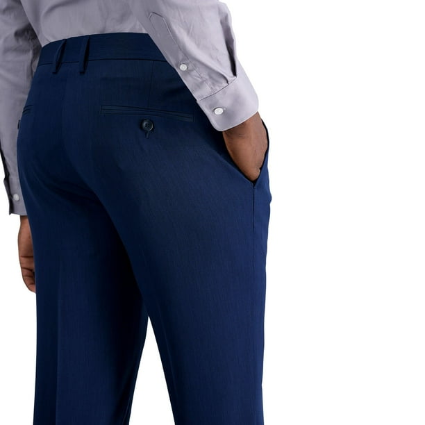 muscle fit dress pants Kenneth Cole Reaction Men's Slim-Fit Stretch Dress Pants main image 0
