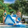 thumbnail image 1 of WOW Sports Inflatable Pool & Dock Slide with Built-in Sprinkler and Safety Bumper, 1 of 9