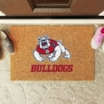 thumbnail image 2 of Logo Brands Fresno State Bulldogs Doormat, 2 of 5