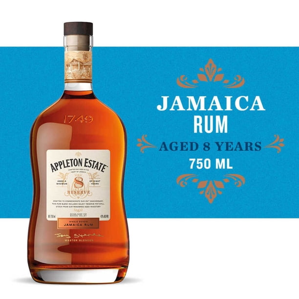 Appleton Estate 8 Year Old Reserve Jamaica Rum, 750 ml - Samsclub.com