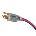thumbnail image 6 of USW 12/3 Gauge Extreme Cold Weather SJEOOW Lighted Triple Tap Extension Cords – Heavy-Duty, 221°F to - 94°F Rating ( 2', 25', 50', or 100' ), 6 of 6