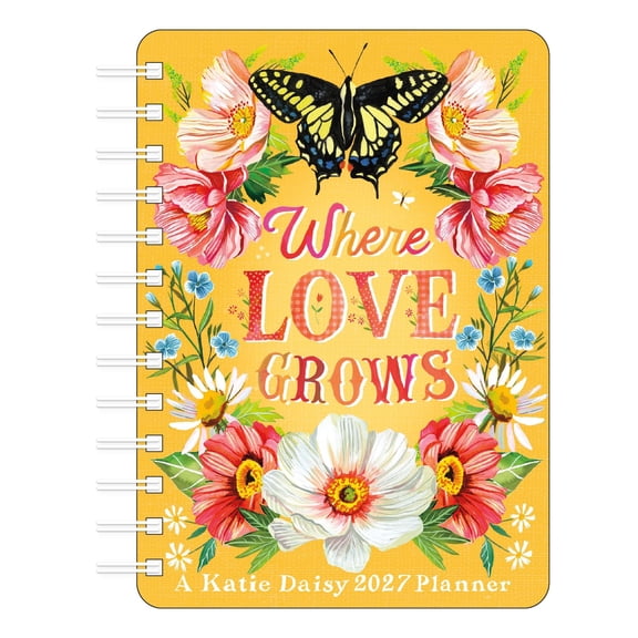 Katie Daisy 2027 Weekly Planner Calendar, Engagement Calendar