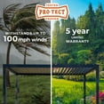 thumbnail image 5 of Backyard Discovery Louvered Pergola, Choose Size, 5 of 19