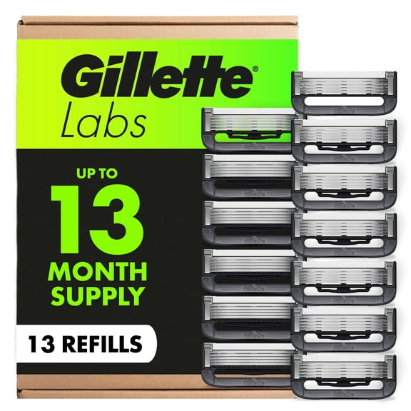 GilletteLabs Men's Razor Cartridges, 13 ct.