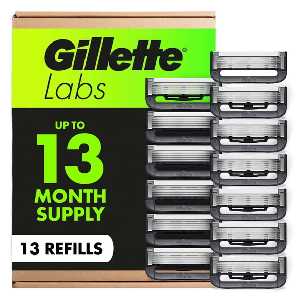 GilletteLabs Men's Razor Cartridges, 13 ct.