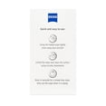 thumbnail image 3 of ZEISS Gentle and Thorough Cleaning Eyeglass Lens Cleaner Wipes, 350 ct., 3 of 5