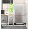 thumbnail image 20 of Seville Classics UltraHD 2-Drawer Rolling Storage Cabinet, 20 of 25