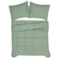 thumbnail image 4 of London Fog Garment Wash Solid Comforter Set, Assorted Sizes, 4 of 6