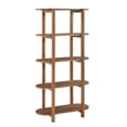 thumbnail image 3 of Bower Home Modern 60" Wood Bookcase, 3 of 8