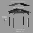 thumbnail image 13 of Range Steel Gazebo with Front Gable Overhang & PowerPort, 13 of 13