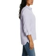 thumbnail image 2 of Nine West Women's Long Sleeve Double Gauze Button Up, 2 of 7