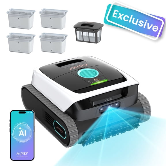 Aiper Scuba N3 Cognitive AI-Powered Robotic Pool Cleaner for In-Ground Pools