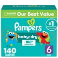 thumbnail image 1 of Pampers Baby Dry Diapers, Sizes 1-7, 1 of 10