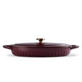 thumbnail image 4 of Tramontina 3-QT. Cast Iron Au Gratin with Lid, 4 of 8