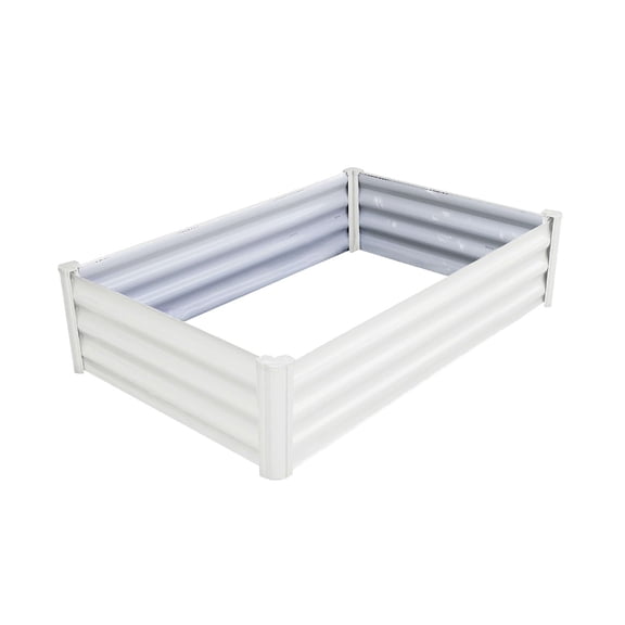The Organic Garden Co Hakea 4' x 3' x 1' Metal Rectangle Garden Bed