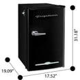 thumbnail image 3 of Frigidaire 3.2 cu. ft. Retro Fridge with Bottle Opener, 3 of 12