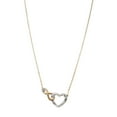 thumbnail image 1 of Swarovski Round Cut White Crystal Infiniti & Heart Hyperbola Pendant Necklace, 1 of 3