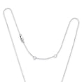 thumbnail image 5 of Lab White Sapphire Pendant and Earring Set in Sterling Silver, 5 of 8