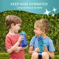 thumbnail image 6 of Bentgo 2-Pack Kids Stainless Steel 14 oz Water Bottle Set, Assorted Designs, 6 of 6