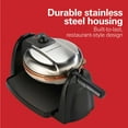 thumbnail image 6 of Hamilton Beach Durathon Ceramic Removable-Grid Belgian Waffle Maker, 6 of 9