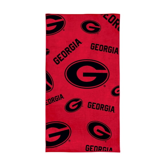 Logo Brands Georgia Bulldogs 38"x72" Beach Towel