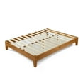 thumbnail image 2 of Zinus Night Therapy Rustic Oak Deluxe Solid Wood Platform Bed, Assorted Sizes, 2 of 6