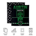 thumbnail image 6 of Logo Brands Austin FC 60"x70" Super Plush Blanket, 6 of 7
