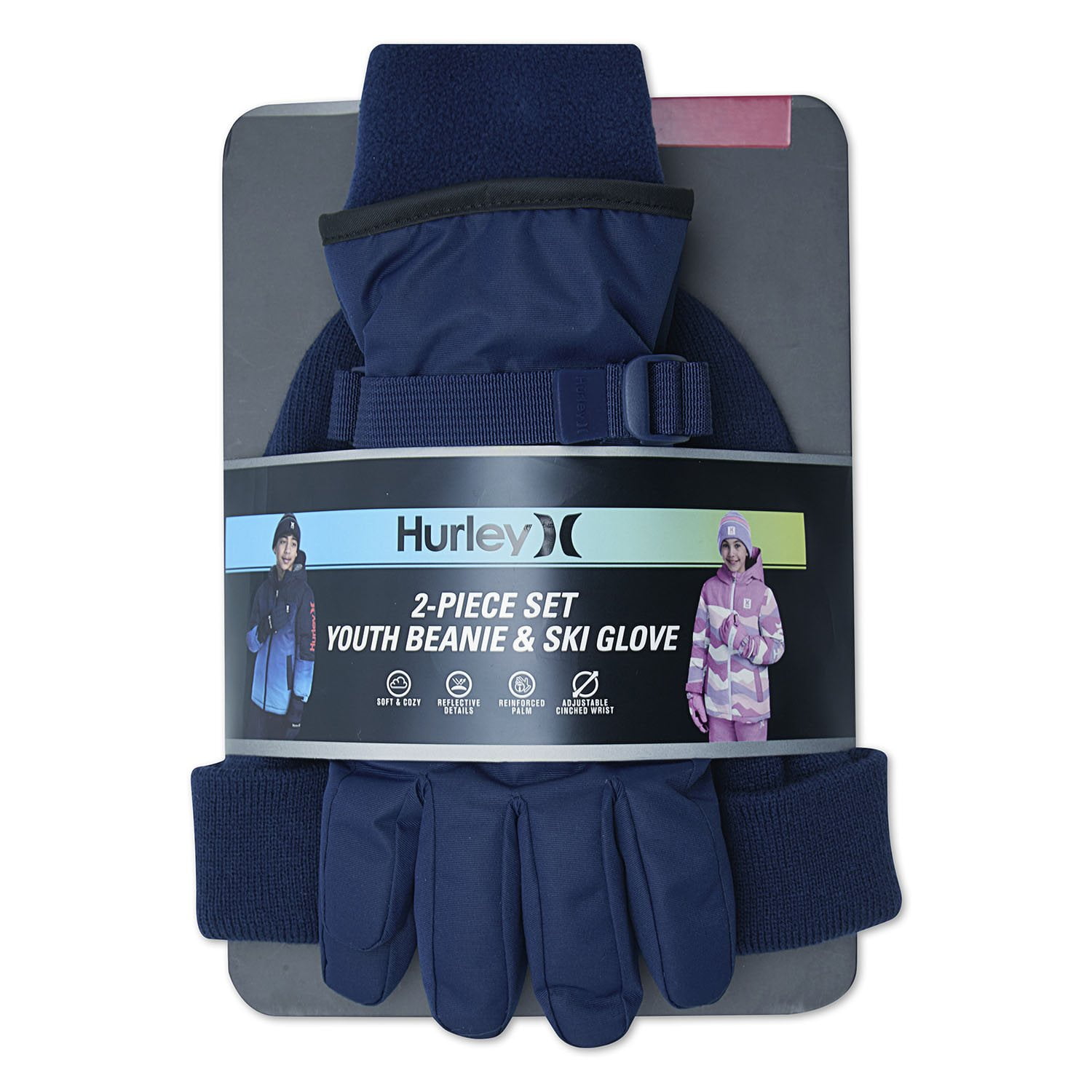 Hurley グローブ＆ブーツ セット Hurley Kids 2-Piece Hat and Glove Set - Samsclub.com