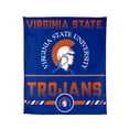 thumbnail image 1 of Logo Brands Virginia State Trojans 60"x70" Super Plush Blanket, 1 of 7