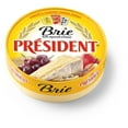 thumbnail image 1 of President Brie Soft-Ripened Cheese (19.6 oz.), 1 of 12