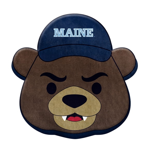 Logo Brands Maine Black Bears Puff Pillow