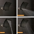 thumbnail image 3 of Oxygenics Curve 3-Setting Rain Shower Head, Various Finishes, 3 of 10