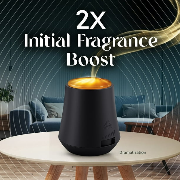 Air Wick 3300832 Essential Mist Kit, Cordless Diffuser with 3 Refills (Linen, Lavender, Vanilla)